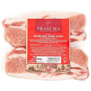 Prasuma Pork Boneless Chops 400 gms