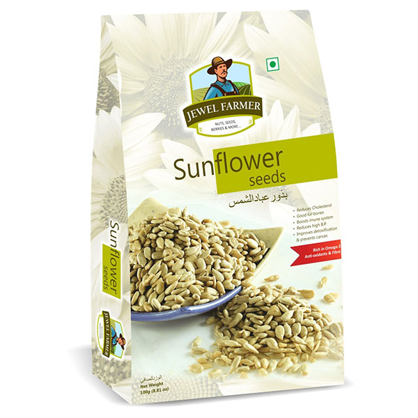 Jewel Farmer Sunflower Seeds 100gm