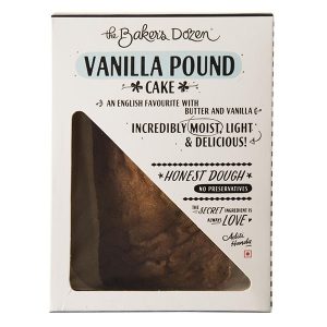 The Baker's Dozen Pound Cake Vanilla 140gm