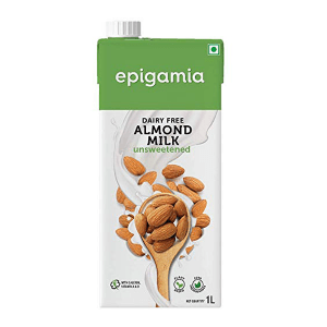 Epigamia Chocolate Almond Milk Unssweetend 1 Ltr