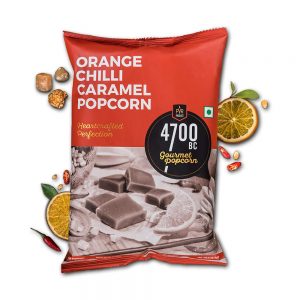 4700BC Orange Chilli Caramel Popcorn 125gm