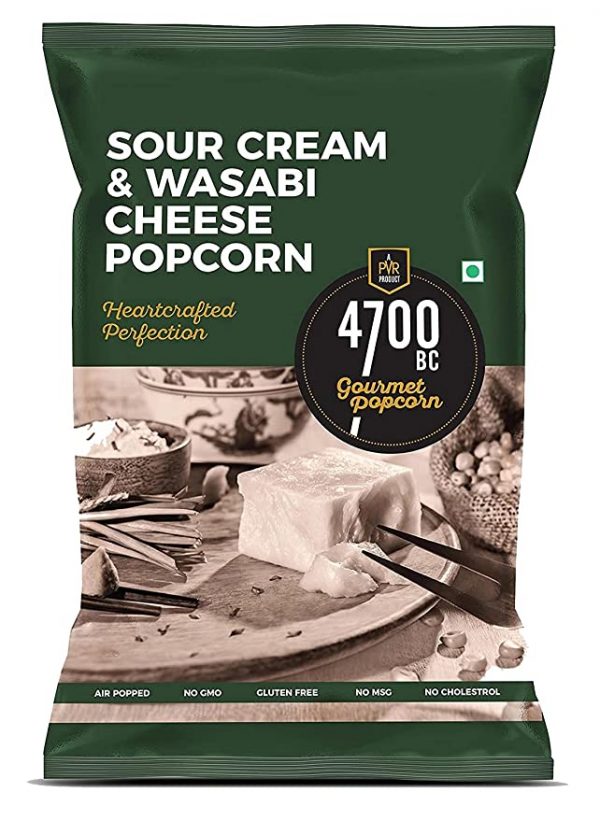 4700BC Sour Cream Wasabi Cheese Popcorn 75gm