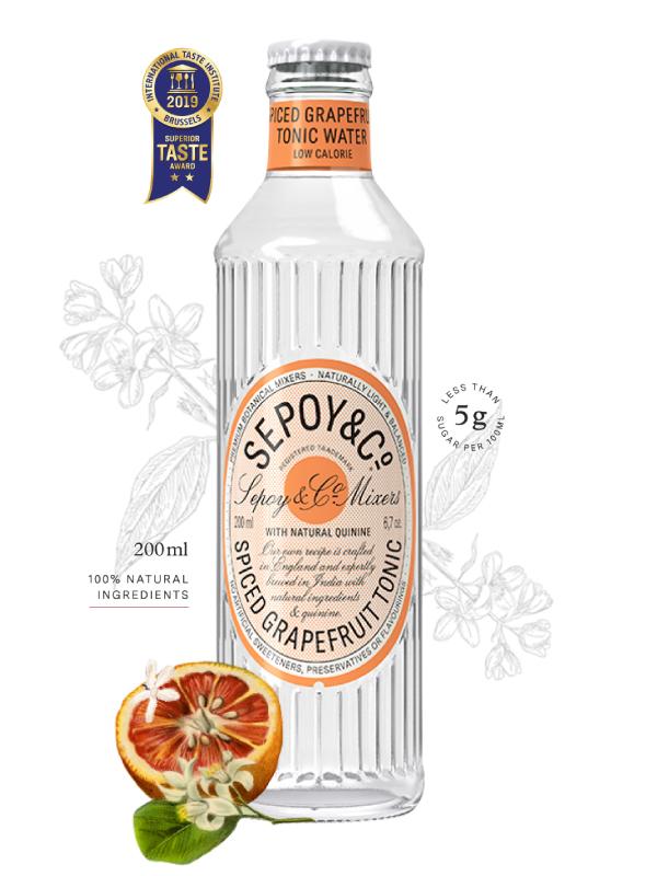 Buy Sepoy Spiced Grapefruit Tonic 200ml Online in Vadodara at Best Prices - Maplesfood.com