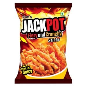 JACKPOT FIERY AND CRUNCHY STICKS 80 GMS